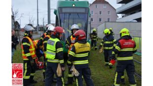 Exercice commun sapeurs-pompiers français et suisses