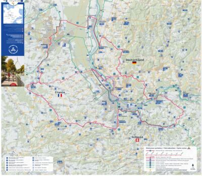 Trois pays à vélo promeut le tourisme dans l’agglomération bâloise