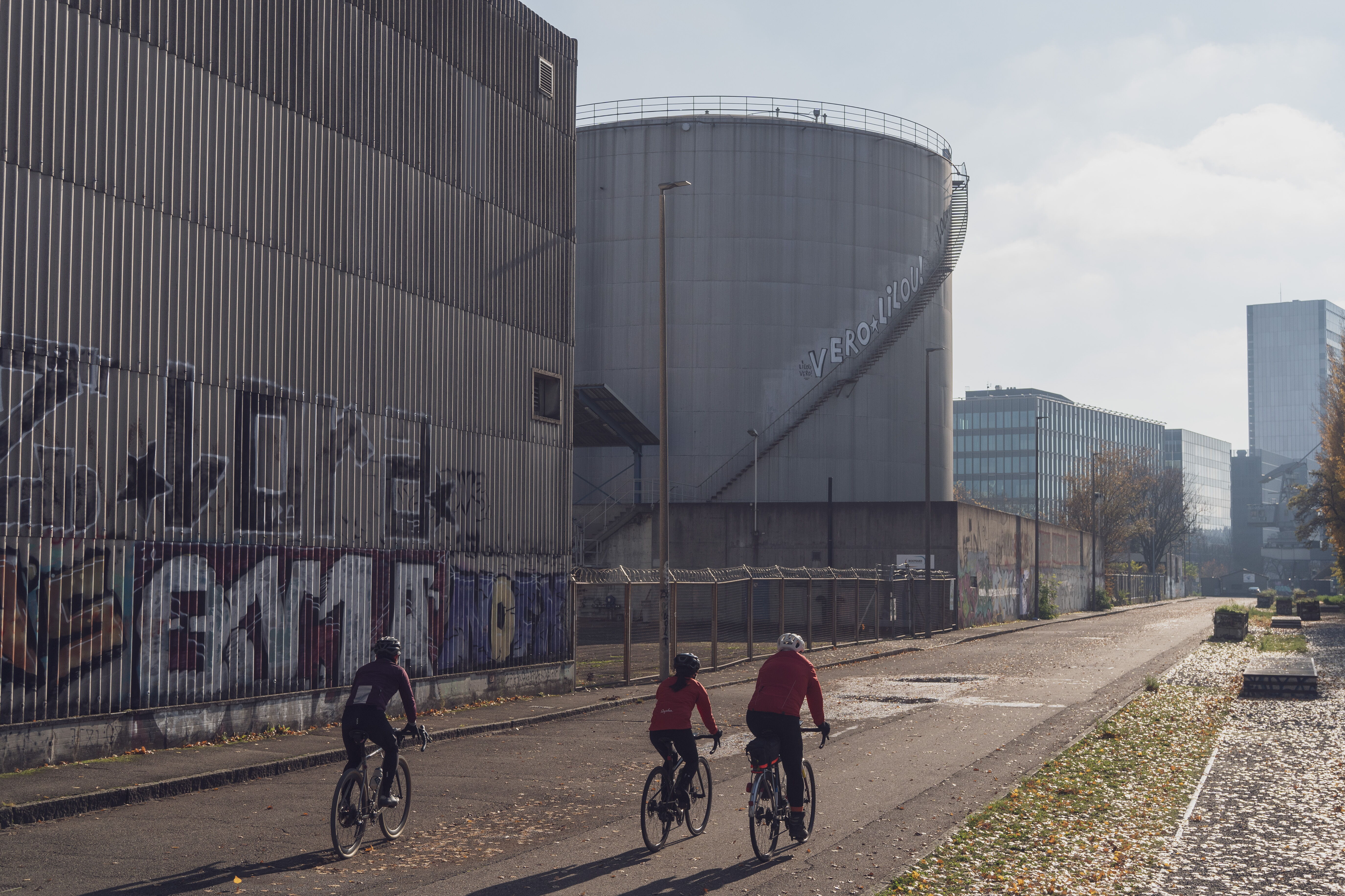 Cyclistes Klybeck-Kleinhüningen ©Julien Kauffmann