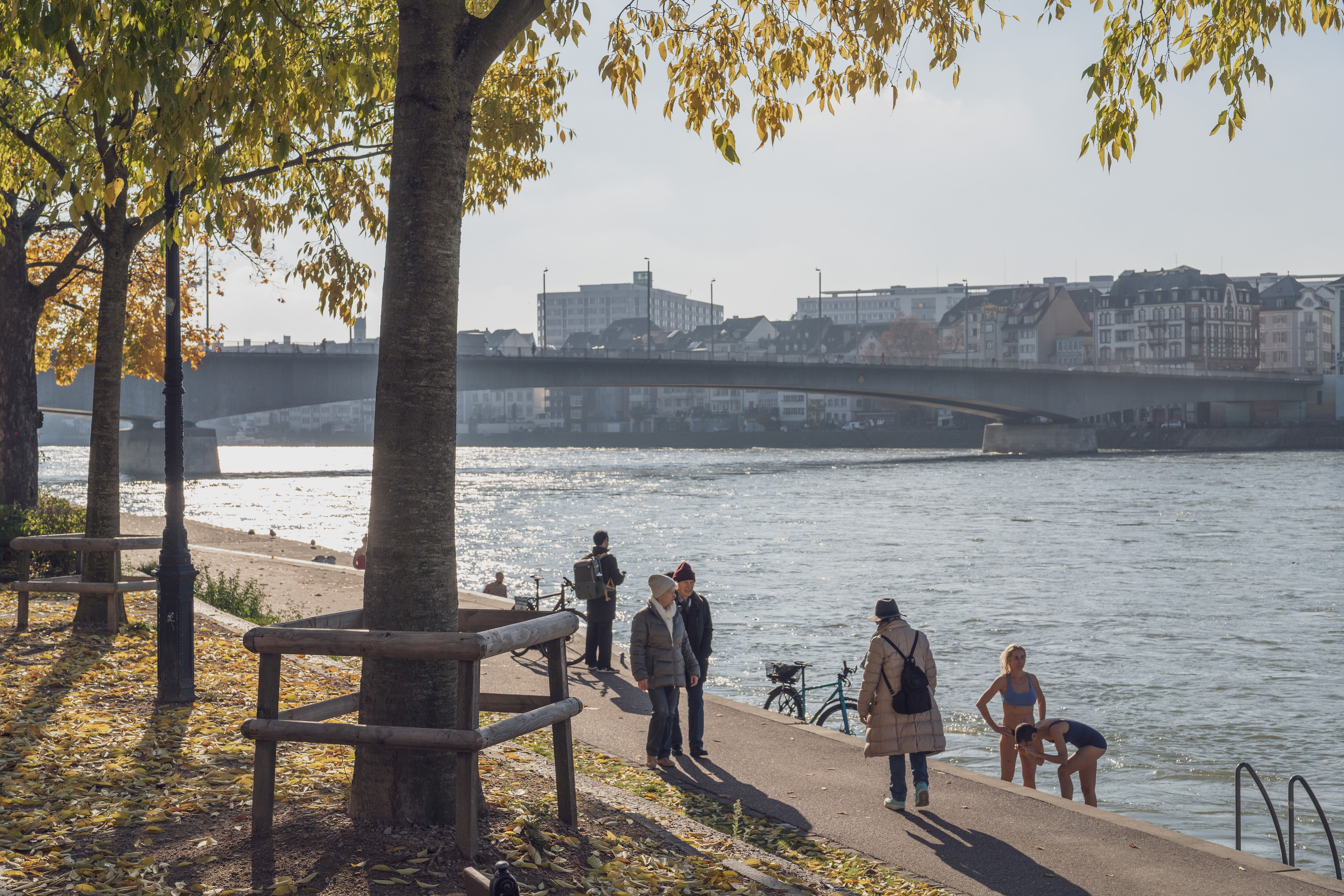 Berges du Rhin Bâle ©Julien Kauffmann
