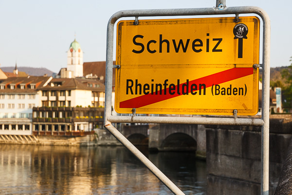 Ortsschild Schweiz