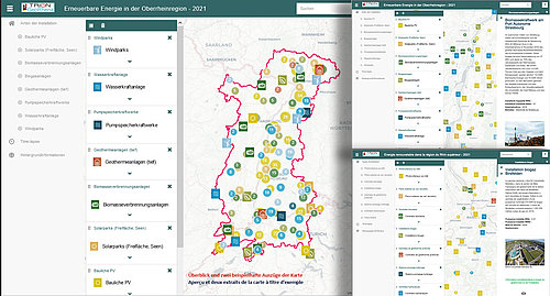 Carte interactive Energies renouvelables